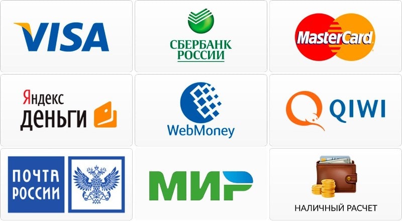 методы оплаты